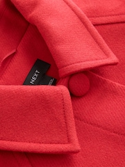 Red Classic Dolly Coat - Image 10 of 10