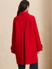 Red Classic Dolly Coat - Image 3 of 10