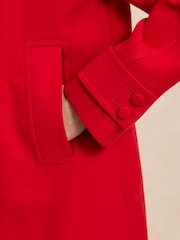 Red Classic Dolly Coat - Image 4 of 10
