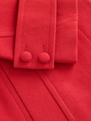 Red Classic Dolly Coat - Image 9 of 10