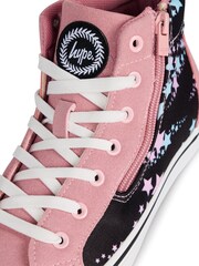 Hype Pink Avula High Top Trainers - Image 4 of 4