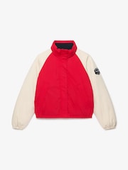 Superdry Red Cotton Padded Shell Jacket - Image 7 of 8