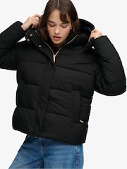 Superdry Black Premium Ripstop Puffer Jacket - Image 6 of 7