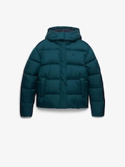 Superdry Green Premium Ripstop Puffer Jacket - Image 1 of 2