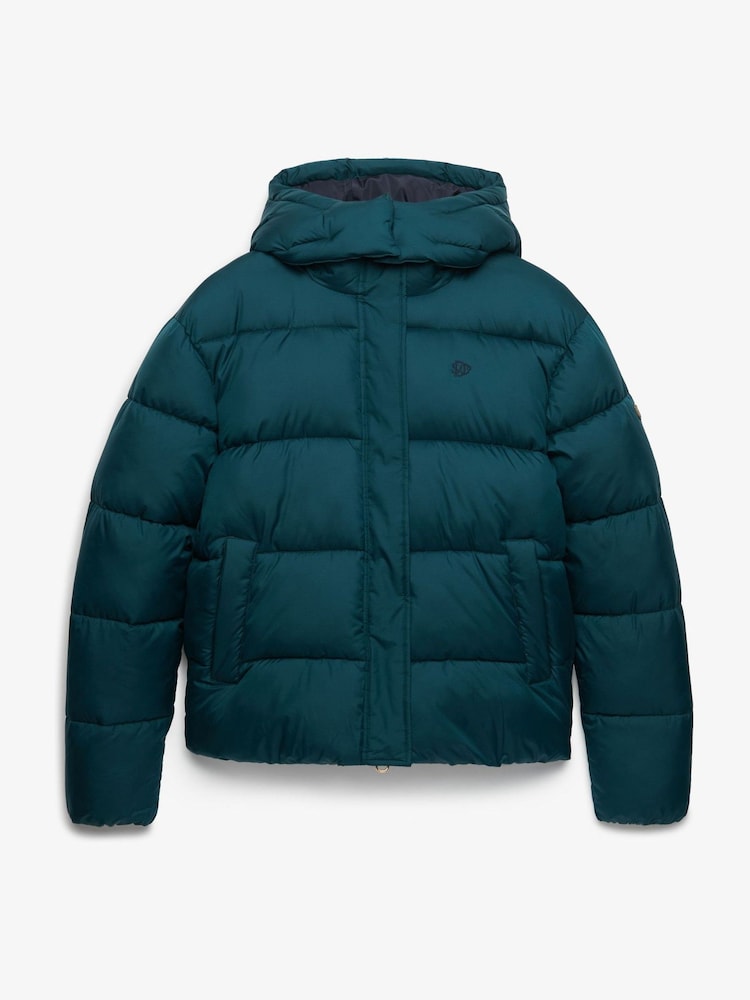 Superdry Green Premium Ripstop Puffer Jacket - Image 2 of 2