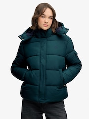 Superdry Green Premium Ripstop Puffer Jacket - Image 4 of 8