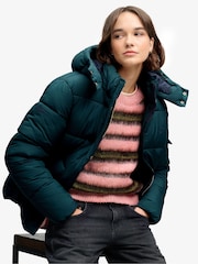 Superdry Green Premium Ripstop Puffer Jacket - Image 5 of 8