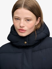 Superdry Blue Premium Ripstop Hooded Puffer Jacket - Image 4 of 8