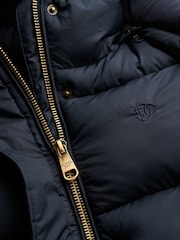 Superdry Blue Premium Ripstop Hooded Puffer Jacket - Image 8 of 8