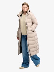 Ruskea - Superdry City Longline -mikrokuitutakki - Kuva 4 / 8