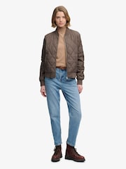 Superdry Brown Liner Bomber Jacket - Image 4 of 8