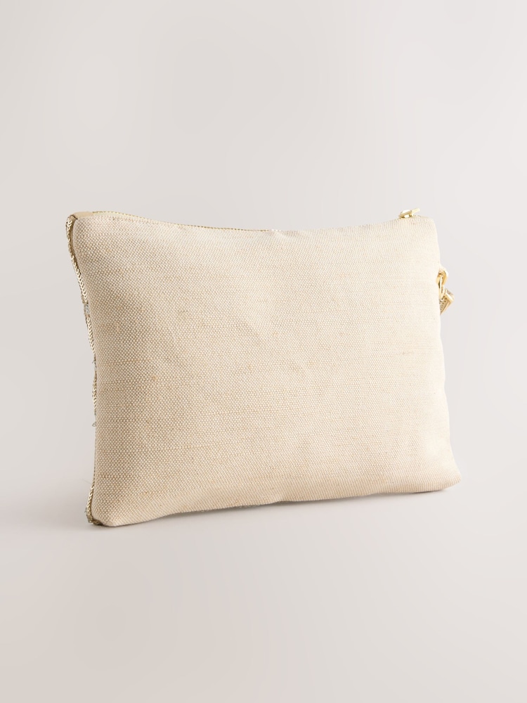 Gold Martini Print Pouch - Image 2 of 5
