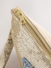 Gold Martini Print Pouch - Image 4 of 5