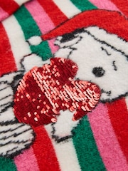 Stripe Snoopy Christmas Jumper (3-16yrs) - Image 11 of 11
