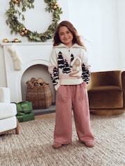 Ecru Gingerbread Christmas Jumper (3-16yrs) - Image 9 of 12