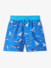 Hatley Blue Deserted Island Swim Shorts - תמונה 1 מתוך 2