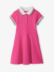 Hatley Raspberry Rose Piqué Polokleid - Bild 1 von 2