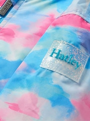 Hatley Sunset Tie Dye Microfiber Rain Coat - Imaginea 4 din 6