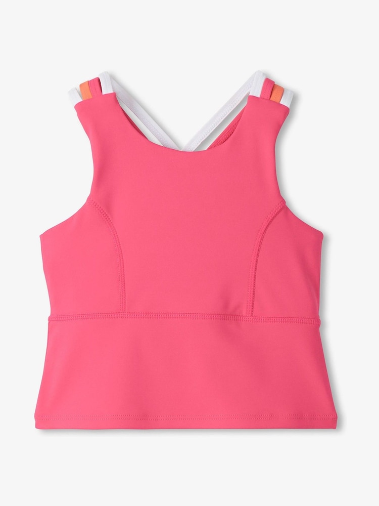 Hatley Pink Fandango Pink Active Strappy Tank - Image 1 of 2