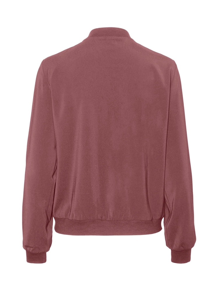 VERO MODA Pink Lightweight Bomber Jacket - Image 6 of 6