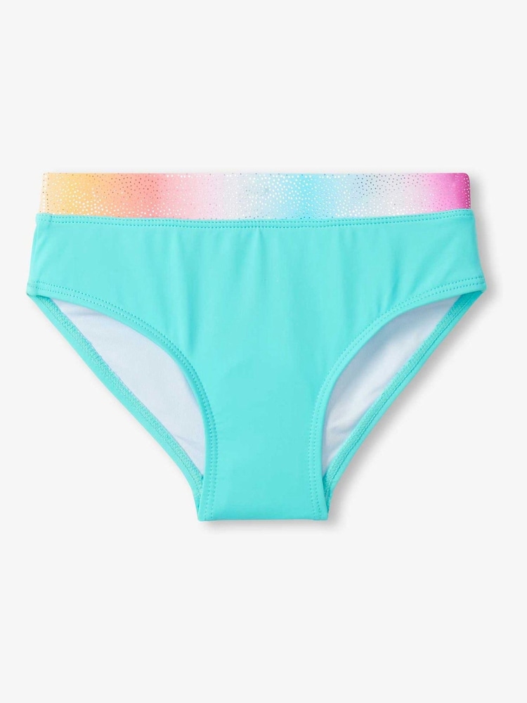 Hatley Blue Turquoise Shimmer Rash Vest - Image 6 of 6