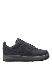 Nike Black Denim Air Force 1 '07 LV8 Trainers - Image 1 of 3