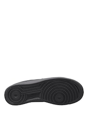 Nike Black Denim Air Force 1 '07 LV8 Trainers - Image 3 of 3