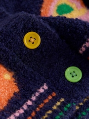 Navy Fun Character V-Neck Cardigan (3mths-7yrs) - Image 7 of 7