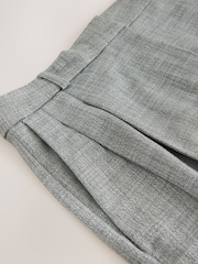 Light Grey Tailored Wide Leg Trousers - Image 8 of 8