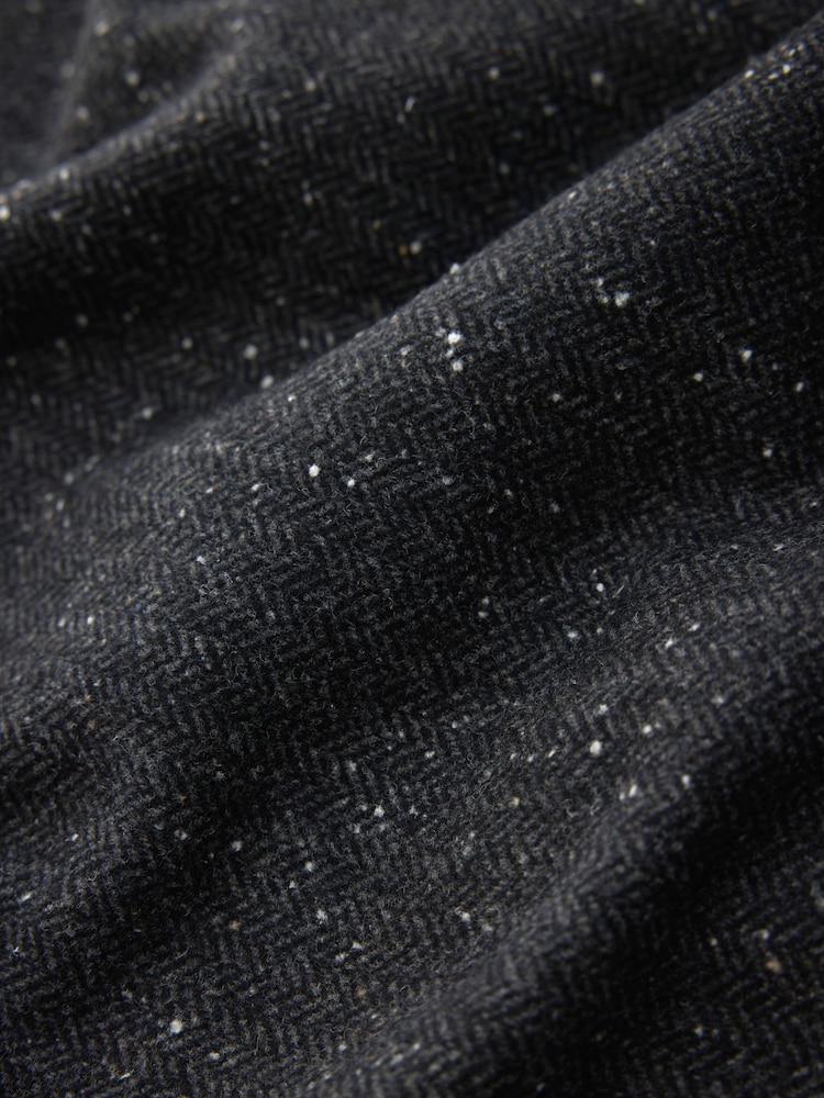 Grey Fleck - N. Premium Asymmetric Drape Midi Skirt - Image 7 de 7 Grey Fleck - N. Premium Asymmetric Drape Midi Skirt - Image 7 de 7