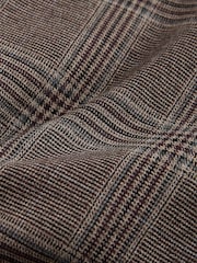 Brown Check Pleated Mini Skirt - Image 8 of 8