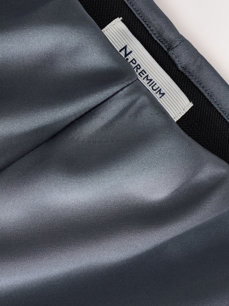 Grey N. Premium Satin Wide Leg Trousers - Image 7 of 7