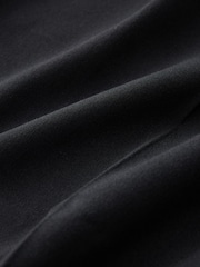 Black Tailored Wide Leg Trousers With Wool - Image 7 of 8