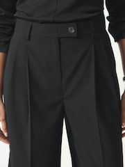 Black Tailored Culottes - Image 5 of 8