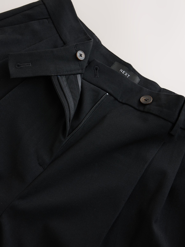 Black Tailored Culottes - Image 8 of 8