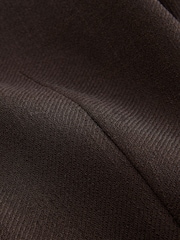Bruin - Kraagloze getailleerde blazer - Afbeelding 7 van 8
