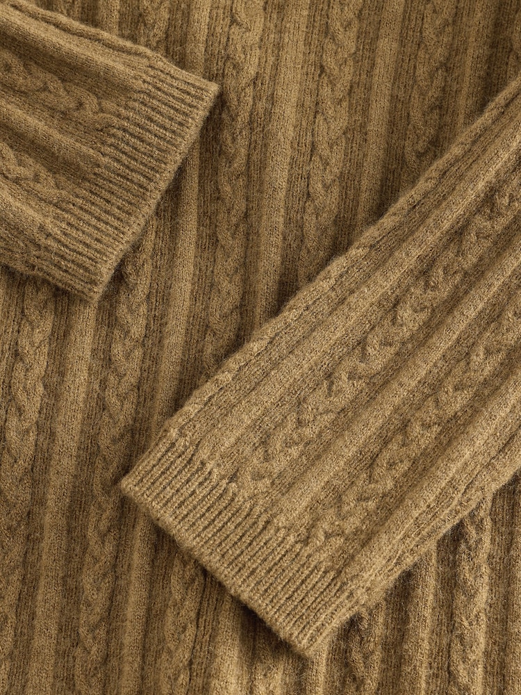Olive Green Roll Neck Jumper (3mths-10yrs) - Image 9 of 9 Olive Green Roll Neck Jumper (3mths-10yrs) - Image 9 of 9
