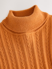 Pumpkin Roll Neck Jumper (3mths-10yrs) - Image 3 of 4