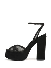 Sam Edelman Sandy Regular Fit Block Heel Black Strappy Shoes - Image 2 of 7