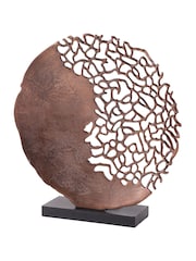 Libra Interiors Bronze Apo Coral Raw Sculpture Ornament - Image 2 of 6