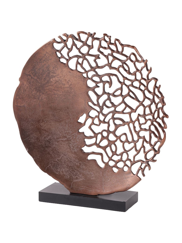 Libra Interiors Bronze Apo Coral Raw Sculpture Ornament - Image 2 of 6