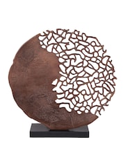 Libra Interiors Bronze Apo Coral Raw Sculpture Ornament - Image 3 of 6