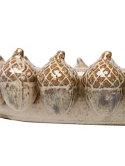 Libra Interiors Cream Acorn Cluster Platter - Image 2 of 5