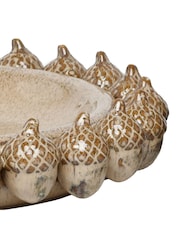 Libra Interiors Cream Acorn Cluster Platter - Image 3 of 5