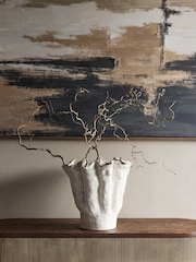 Libra Interiors Coralie Glazed Vase Large - 圖片 1，共 6