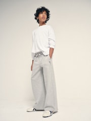 The Set 4 Pack Wide Leg Joggers Brown - Image 1 of 12