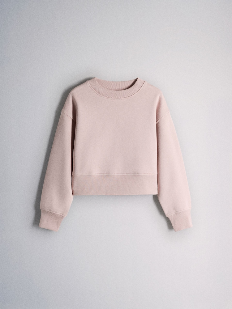 The Set 6 Piece Zip Through Hoodie Crew Rib Cardigan Short Sleeve Rib T-Shirt and Wide Leg Leggings Set White/Pink/Light Brown - Image 2 of 9 The Set 6 Piece Zip Through Hoodie Crew Rib Cardigan Short Sleeve Rib T-Shirt and Wide Leg Leggings Set White/Pink/Light Brown - Image 2 of 9