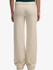 Superdry Natural Ath Ess Fold Over Joggers - Image 5 of 8