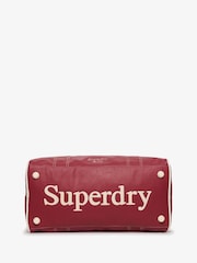 Superdry Red Vintage Bowling Bag - Image 1 of 7