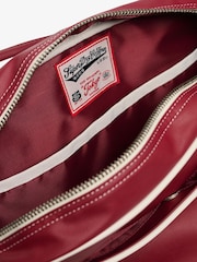 Superdry Red Vintage Bowling Bag - Image 7 of 7